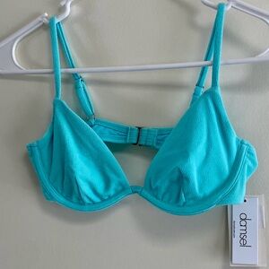 Damsel underwire bikini top, medium